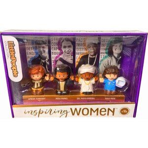 Little People Collector Inspiring Women Figures Amelia Earhart Rosa Parks Dr. Ma